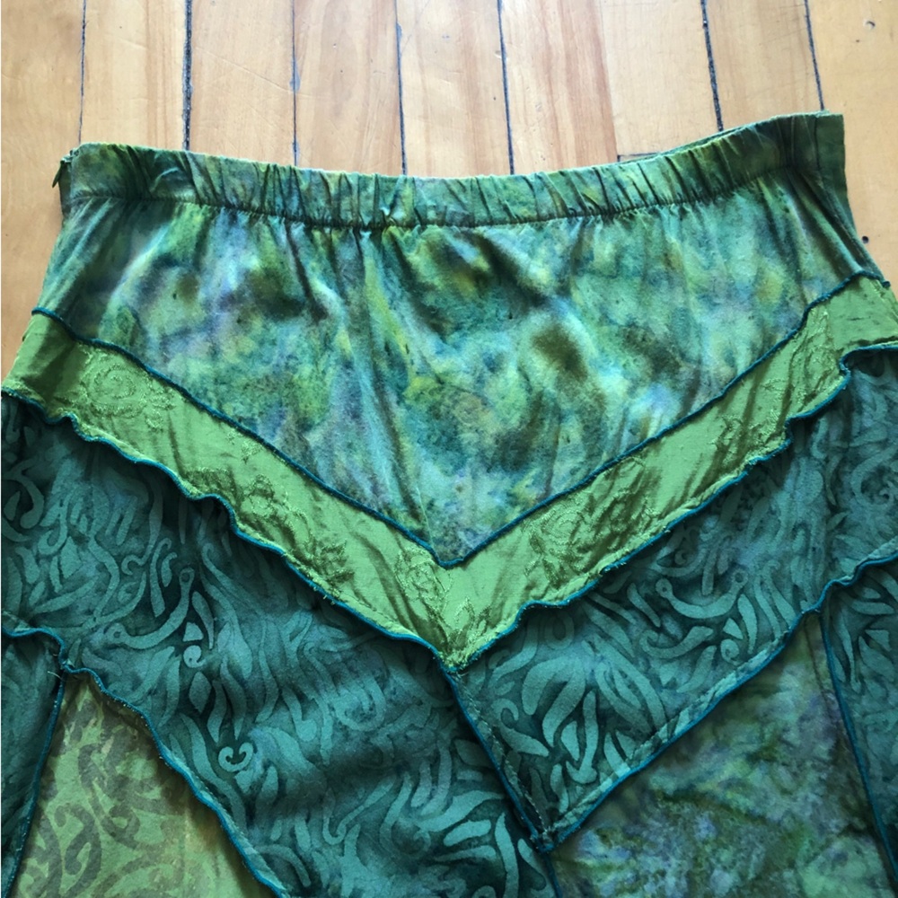 Y2K Vintage Equinoxe Pixie Point Fairycore Hippy Patchwork Bohemian Skirt - Picture 9 of 9